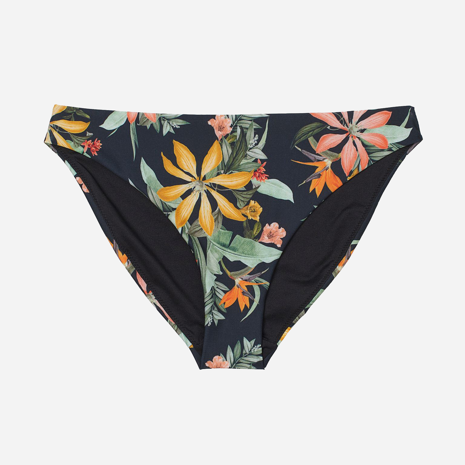 

Нижняя часть купальника H&M 5995801sdm 40 Черная цветы