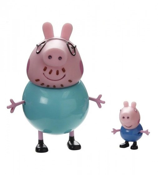 

Набор фигурок Peppa - СЕМЬЯ ПЕППЫ (Джордж и Папа)