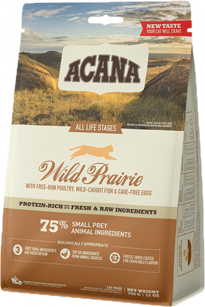 

Сухой корм ACANA Wild Prairie Cat Kitten 340 г