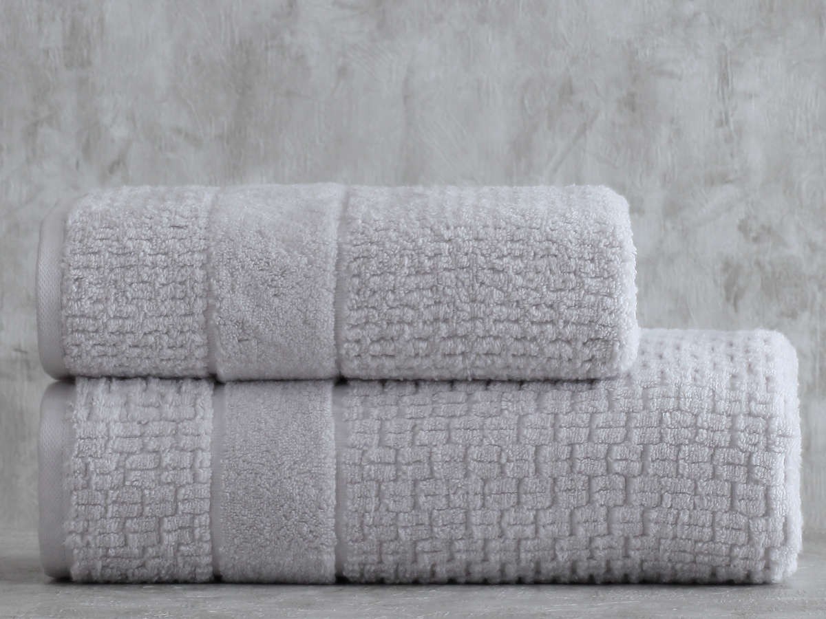 

Набор махровых полотенец Pavia Kayla 50x85, 75x150 Gri