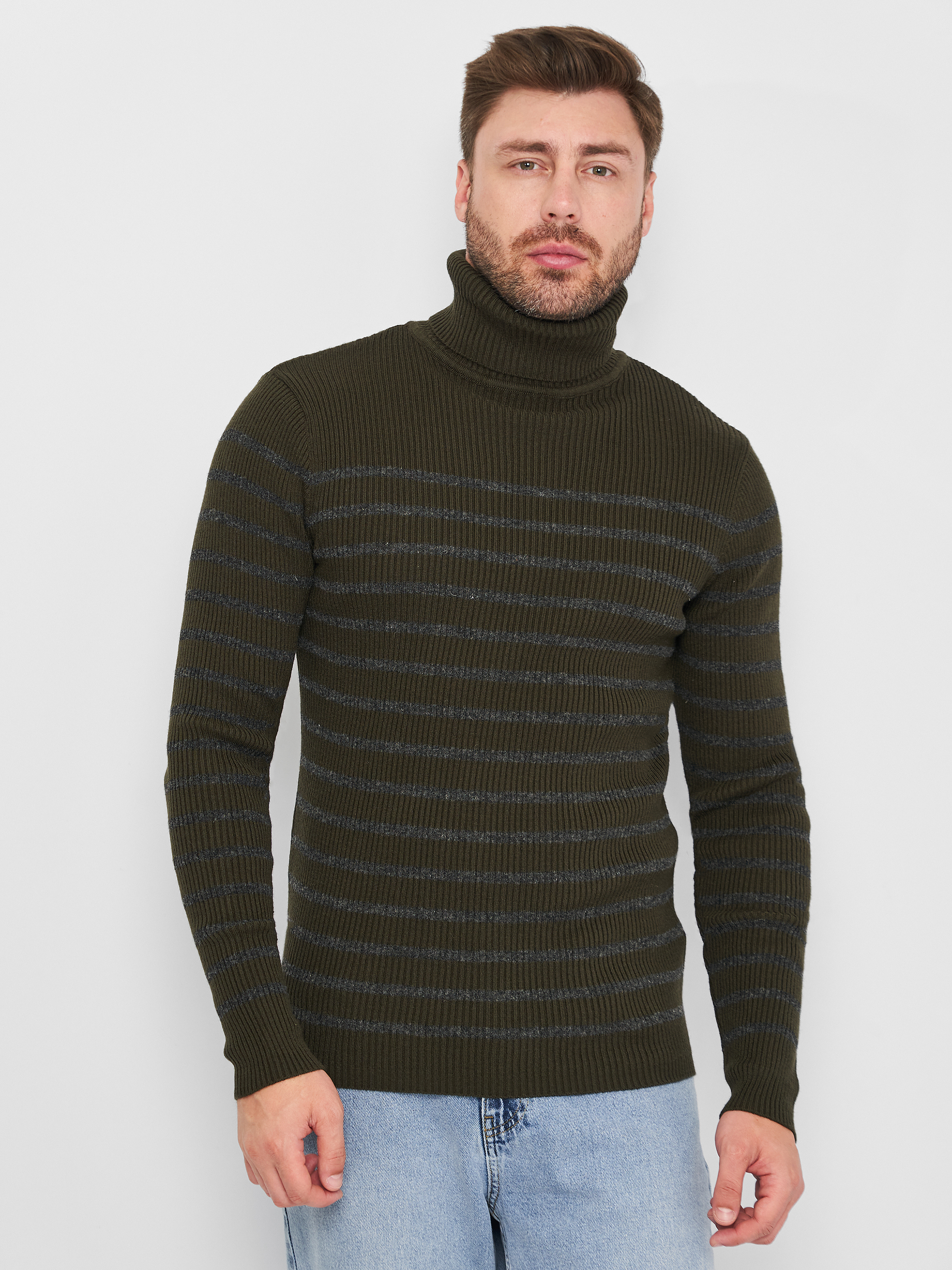 

Свитер Koton 0KAM91356LT-10M S Khaki Stripe