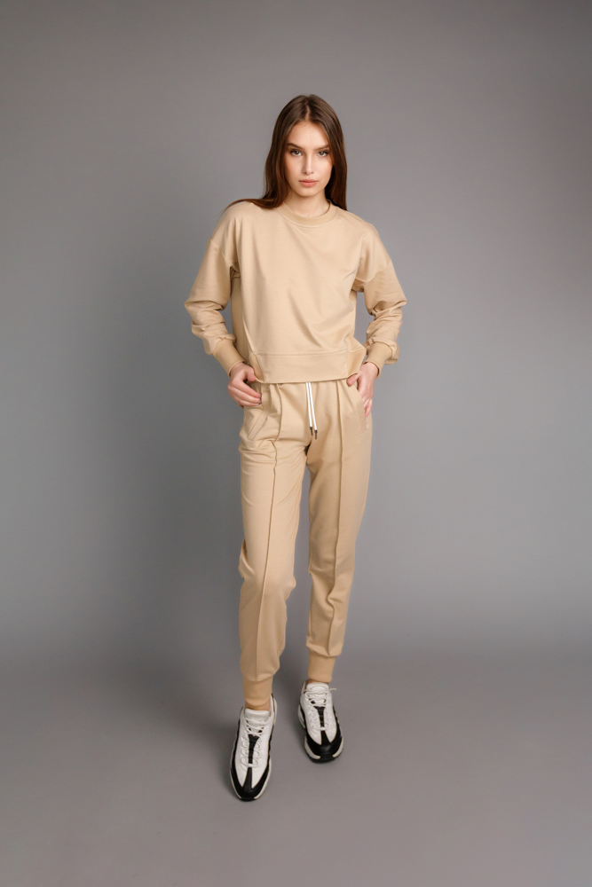 

Спортивний костюм ODIS 614 40 р. Бежевий ( FB2577OS)