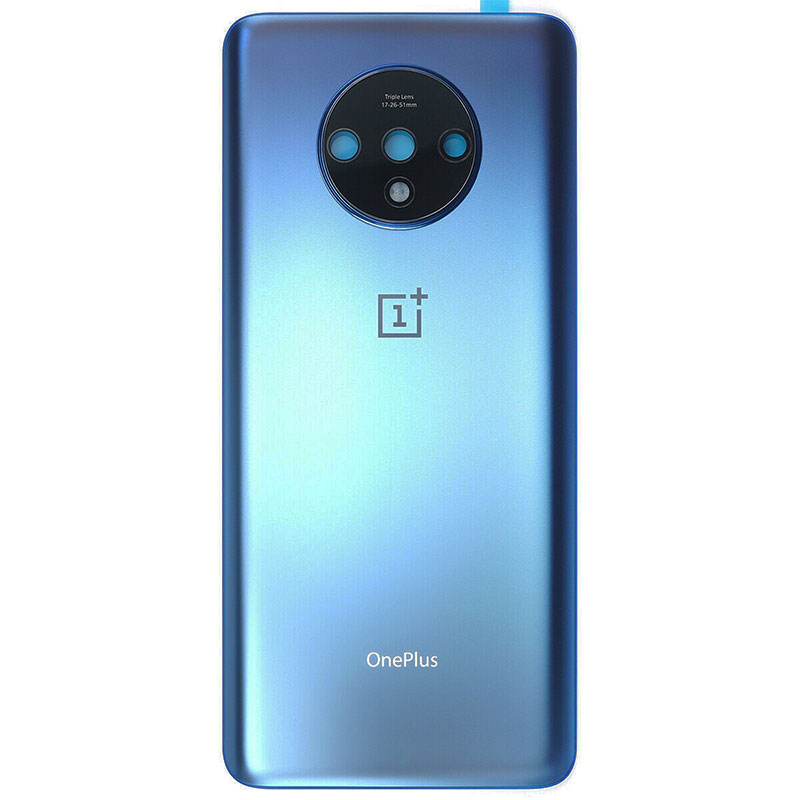 

Задняя крышка OnePlus 7T синяя со стеклом камеры