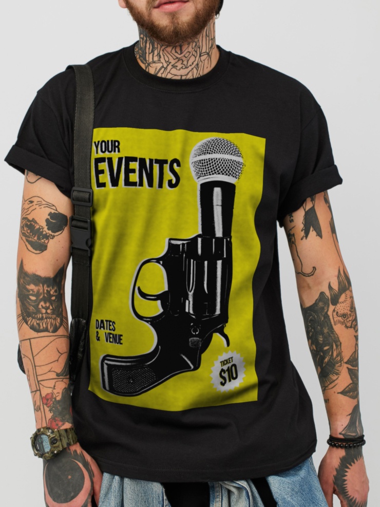 

Футболка YAPPI MB1801  Черная, Футболка YAPPI MB1801 L Черная