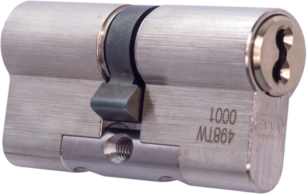

Сердцевина EVVA 4KS DZ 51/51 NI 3 ключа Никелевая