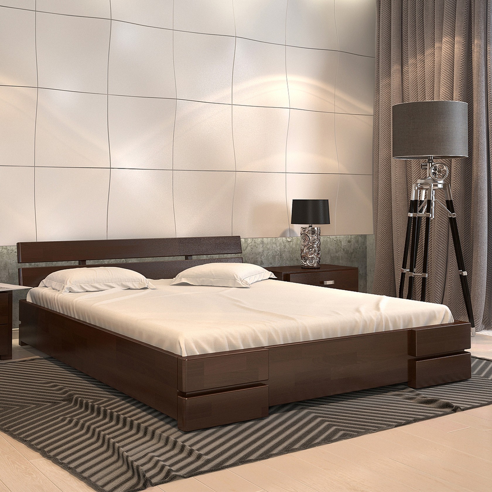 

Кровать Дали (Arbor Drev) Темный орех 160х200 см 71125_13