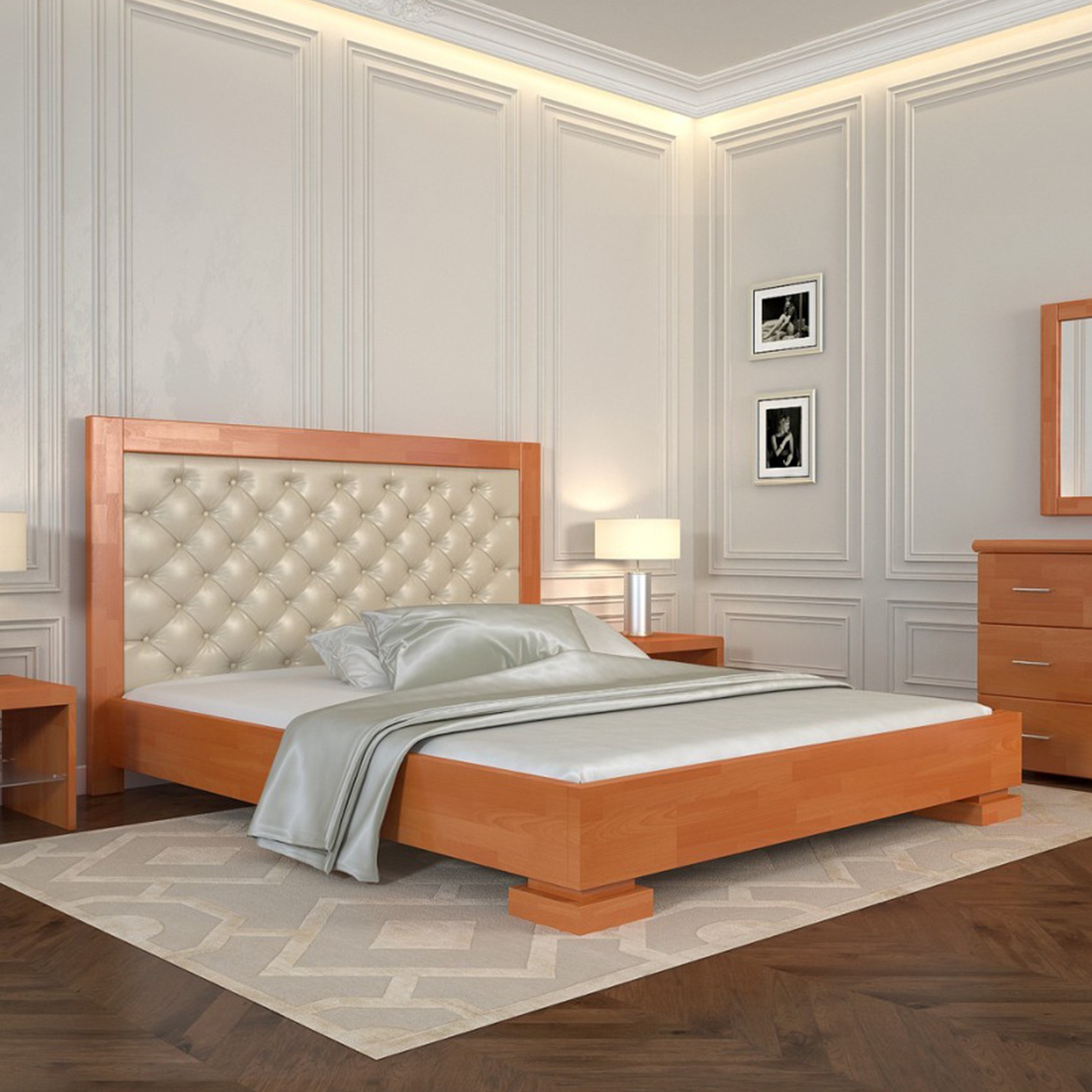 

Кровать Подиум (Arbor Drev) Ольха 160х200 см 71138_08