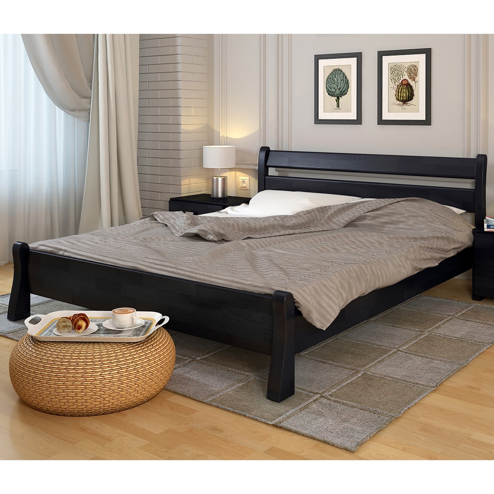 

Кровать Венеция (Arbor Drev) Венге 140х200 см 71123_14