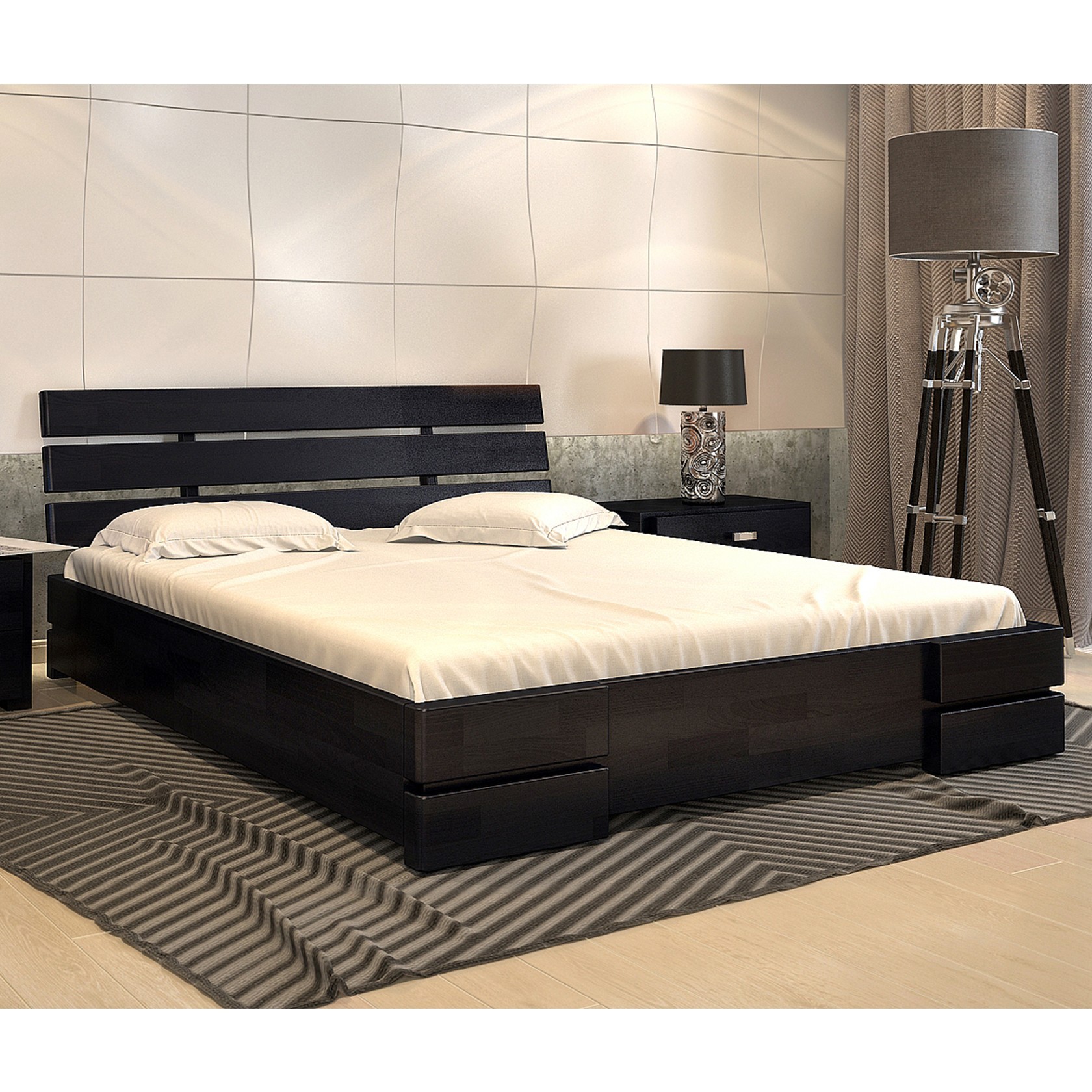 

Кровать Дали Люкс (Arbor Drev) Венге 120х200 см 71127_05