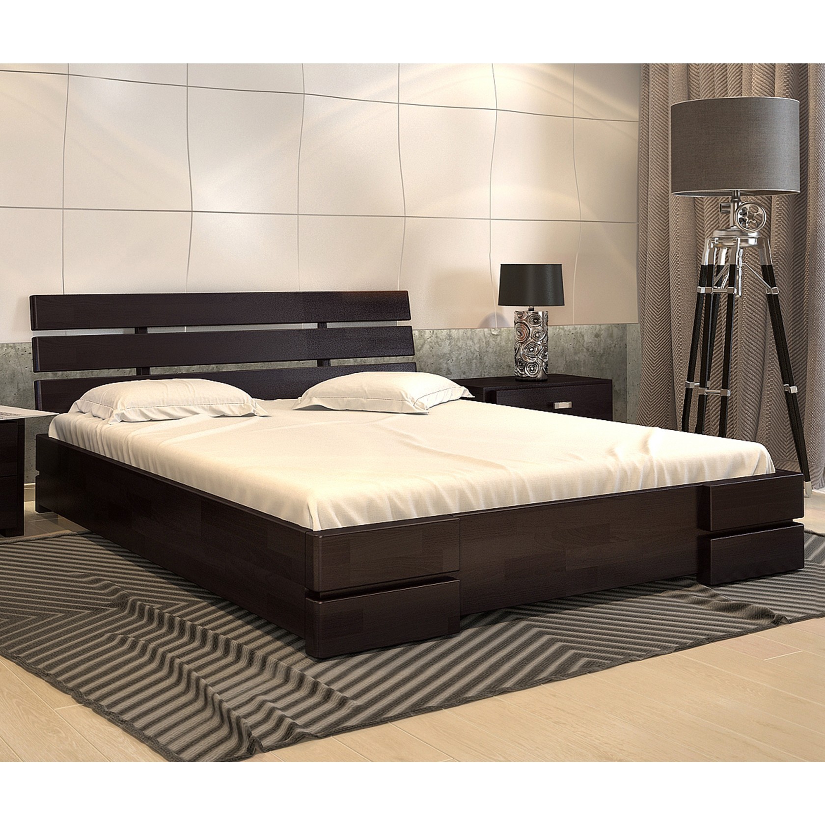 

Кровать Дали Люкс (Arbor Drev) Венге магия 180х200 см 71127_27
