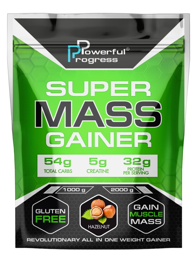 

Гейнер Powerful Progress Super Mass Gainer 2 кг Лесной орех