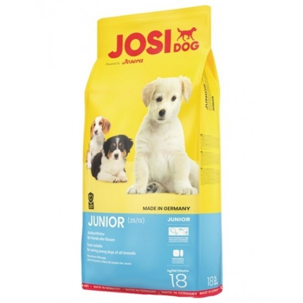 

Сухой Корм Рост И Развитие Для Растущих Щенков Josera Junior 18кг Юниор18