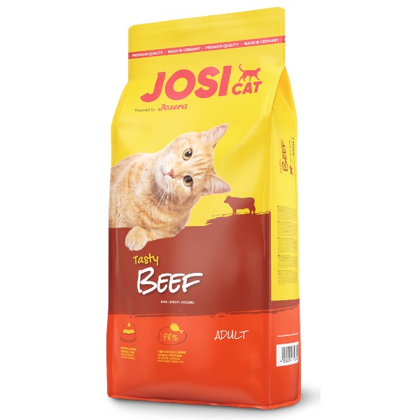 

Сухой Корм Для Котов Живущих В Помещениях JosiCat Tasty Beef 18 кг ТейстиБиф18