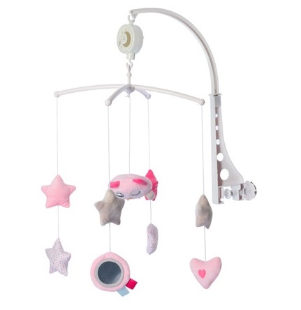 

Мобиль Карусель на кроватку Bambi 63605 Розовый (BAM003950)