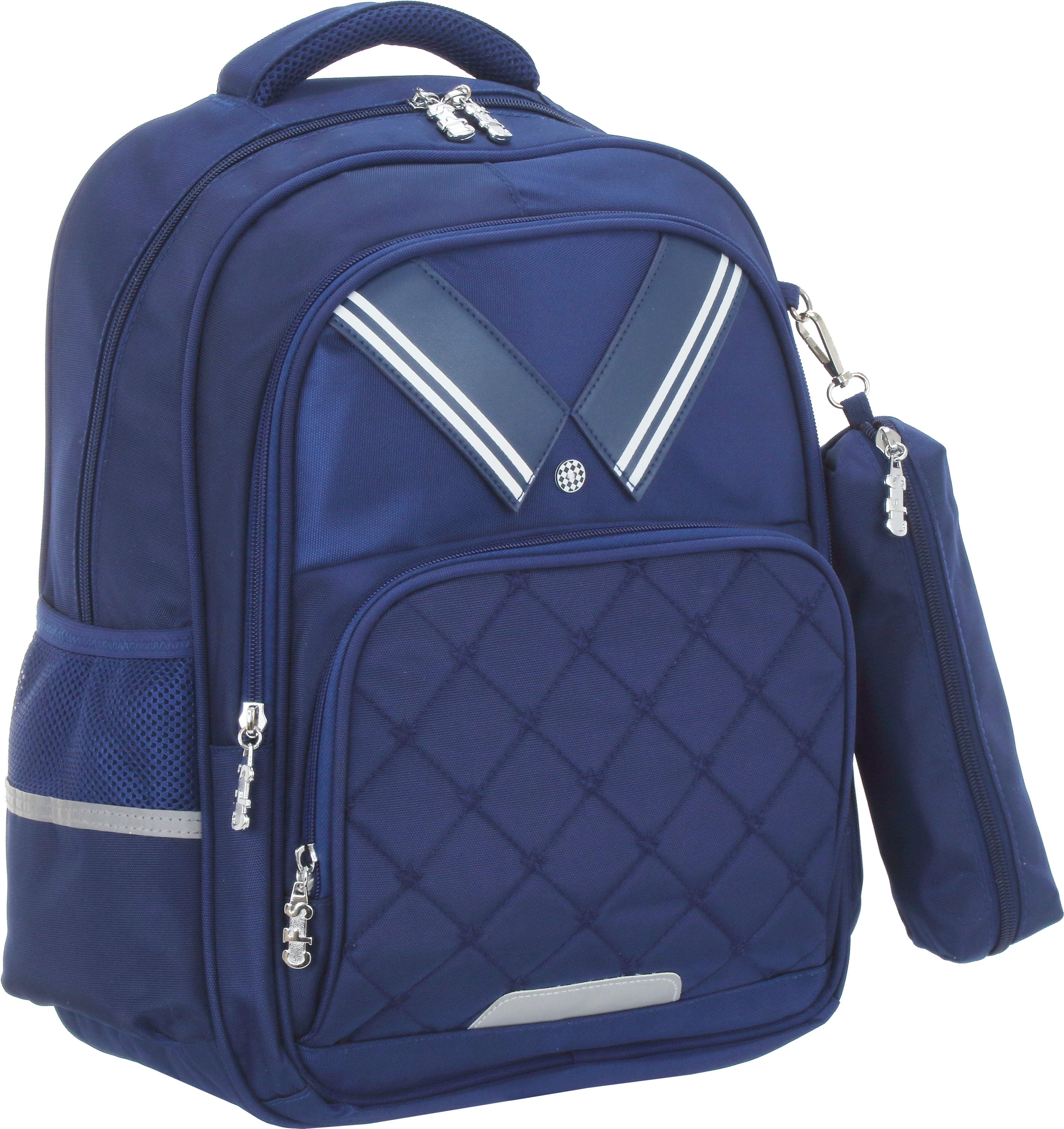 

Рюкзак школьный Cool For School 16" мужской 17 л Синий (CF86818)