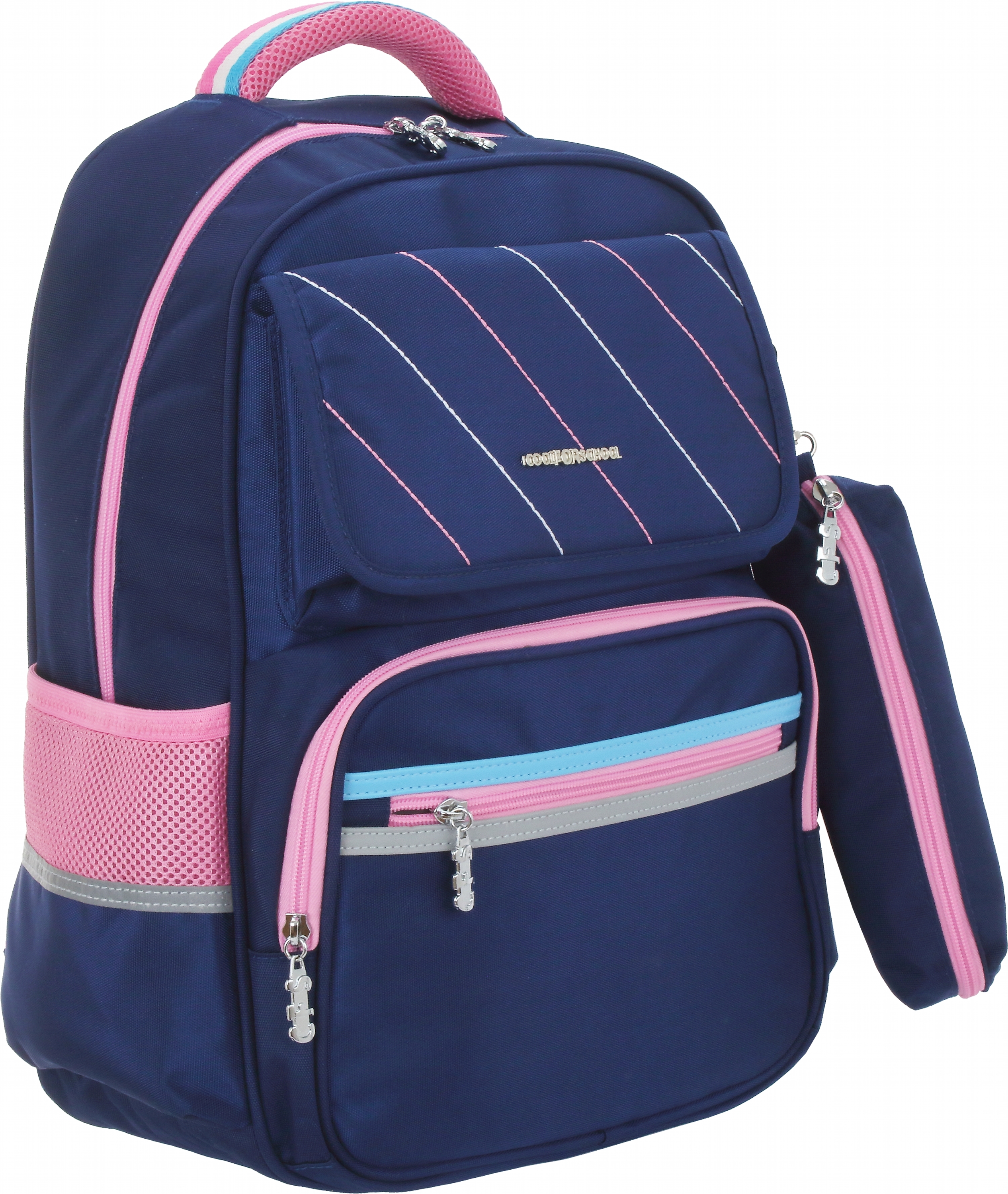 

Рюкзак школьный Cool For School 16.5" женский 19 л Синий (CF86835)