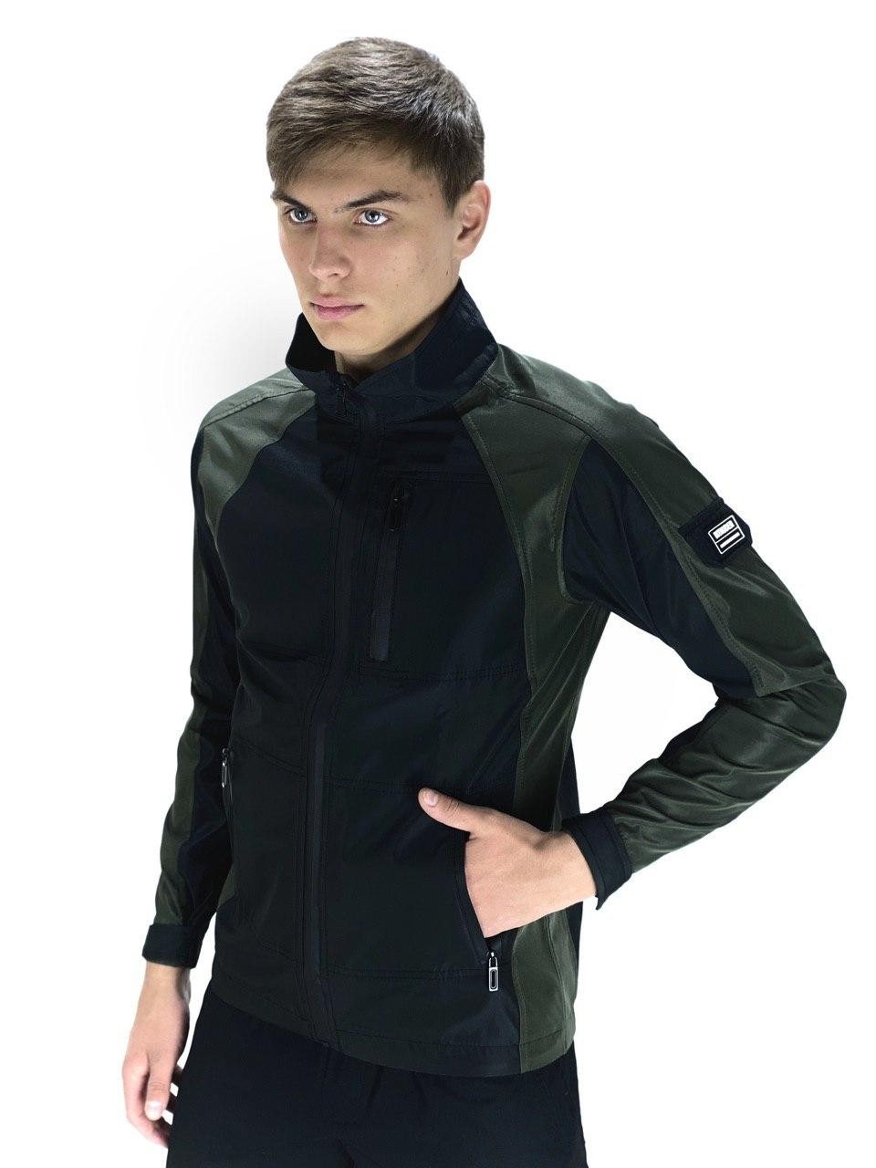 

Мужская весенняя куртка Intruder SoftShell Lite 'iForce' хаки-черная S