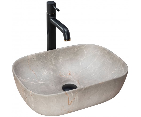 

Умывальник (Раковина) Rea Livia Beige REA-U3802