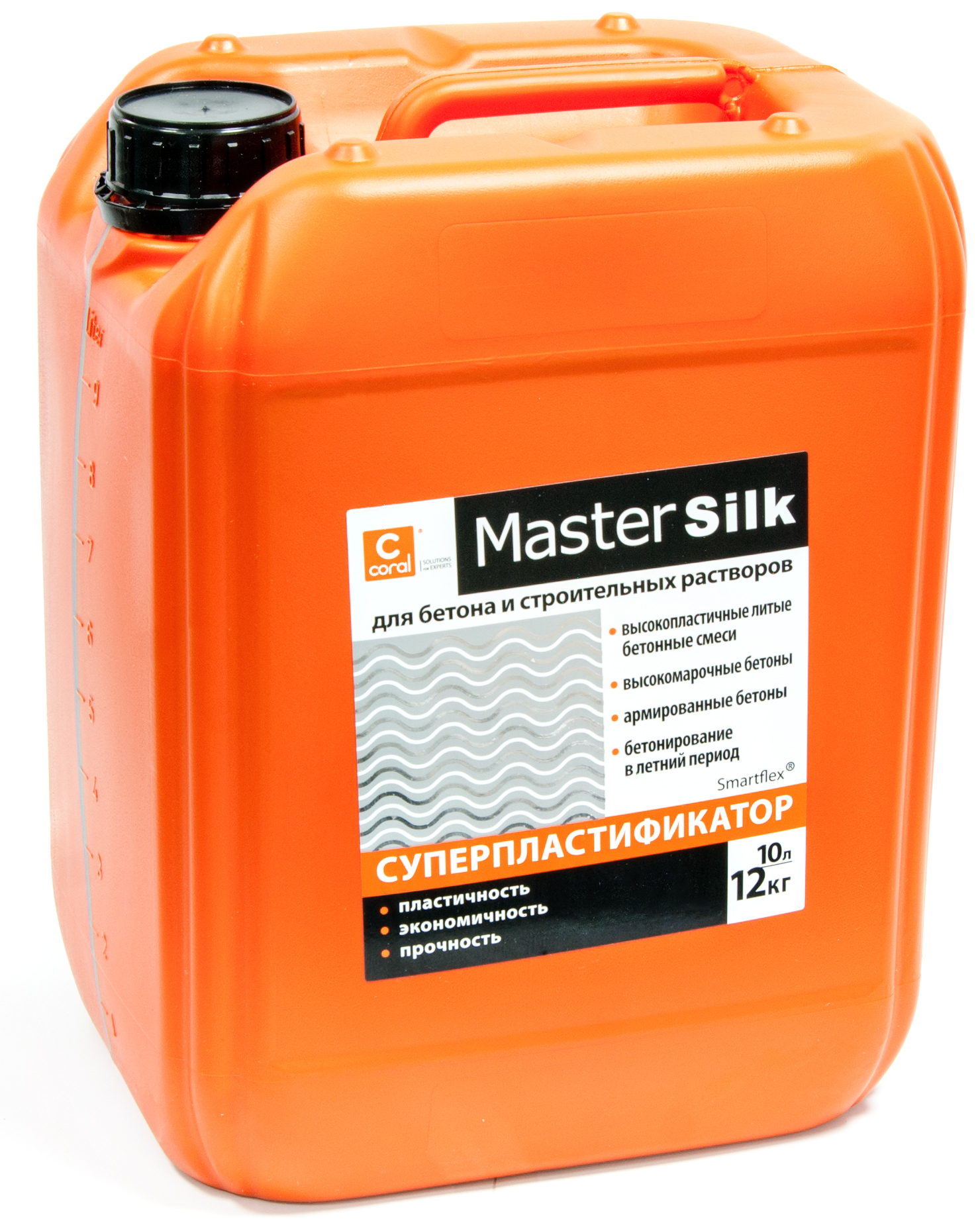 

Пластіфікатор для бетону Coral MasterSilk 10л