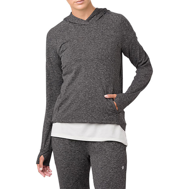 

Толстовка женская Asics Sweat PO черная 153385-0903