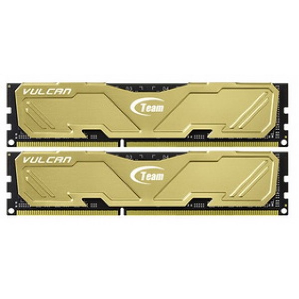 

DDR3 2x4GB/1600 Team Vulcan Yellow (TLYED38G1600HC9DC01)