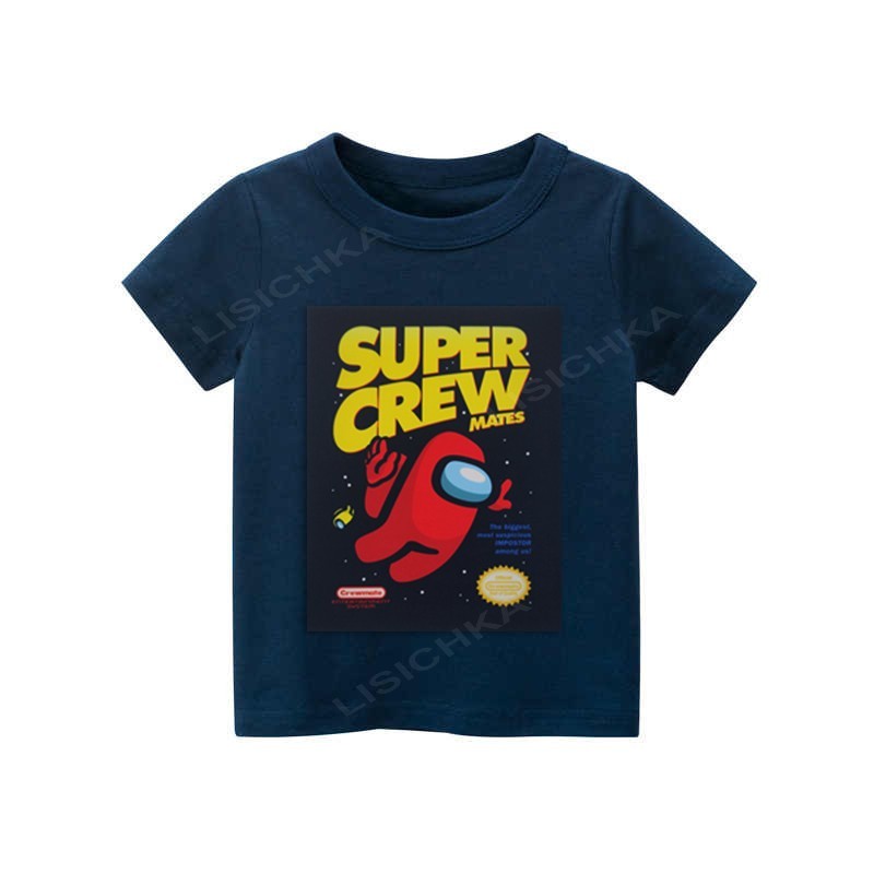 

Футболка Foxstyle Амонг ас Super Crew, 146-152см, темно-синяя