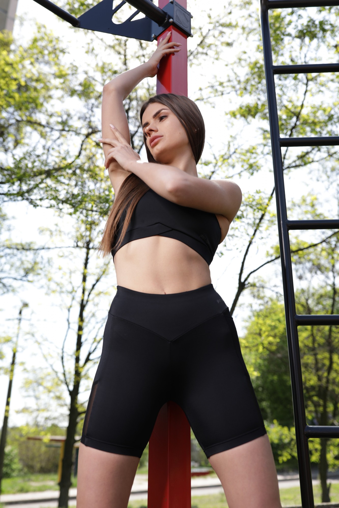 

Женские спортивные шорты Plum  черный 220, Женские спортивные шорты Plum XL черный 220