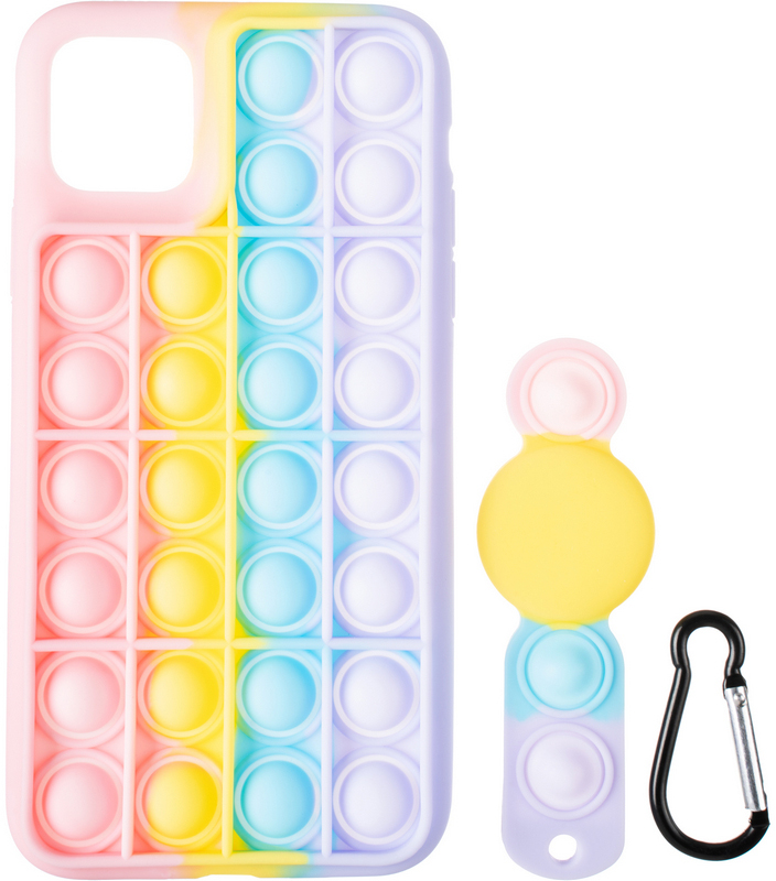 

Панель Gelius Antistress Case для Apple iPhone 11 Pro Max Rainbow