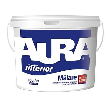 

Краска потолочная Aura Malare 10л белая