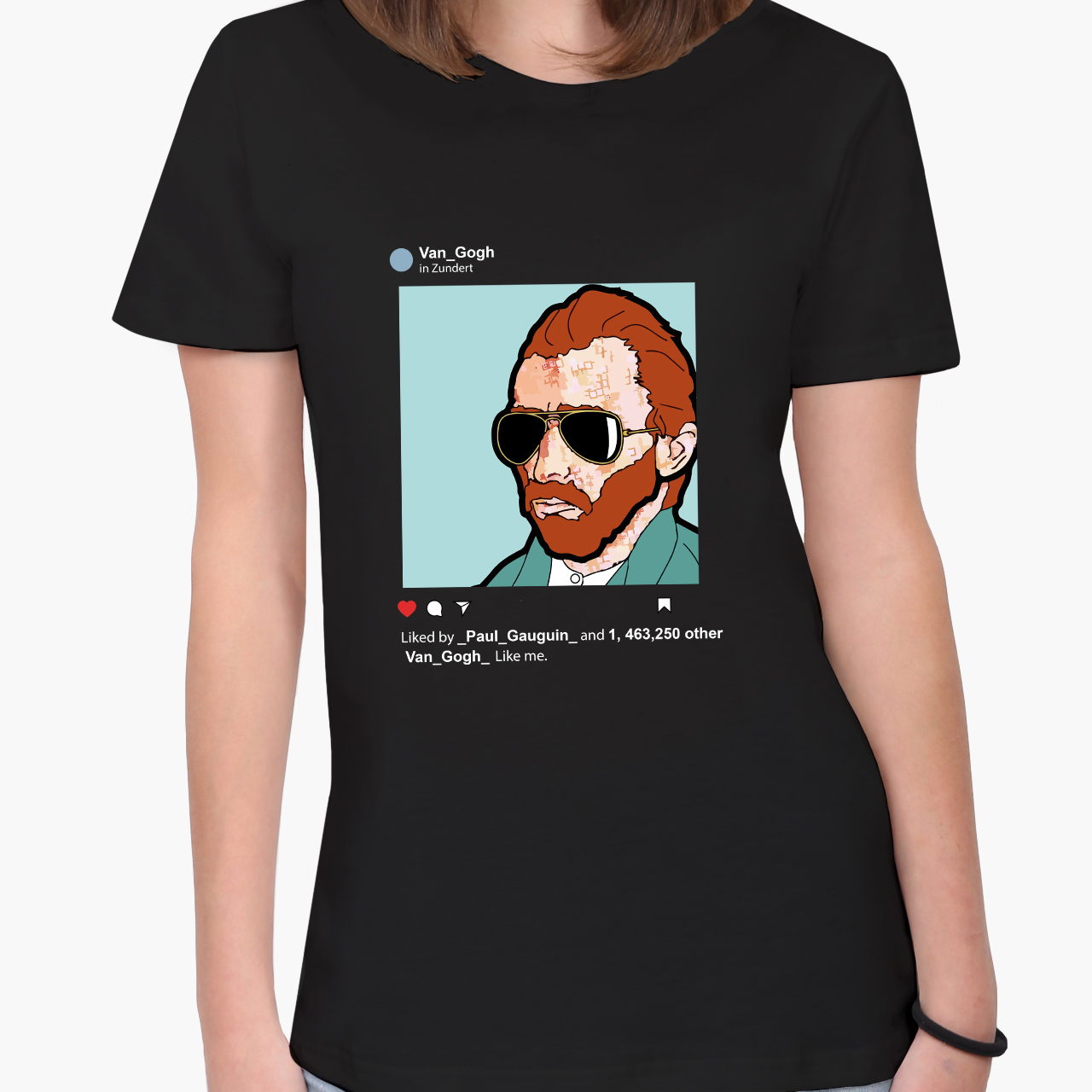 

Футболка женская Винсент Ван Гог Инстаграм (Vincent van Gogh Instagram) (8976-2953-3)  Черная, Футболка женская Винсент Ван Гог Инстаграм (Vincent van Gogh Instagram) (8976-2953-3) L Черная