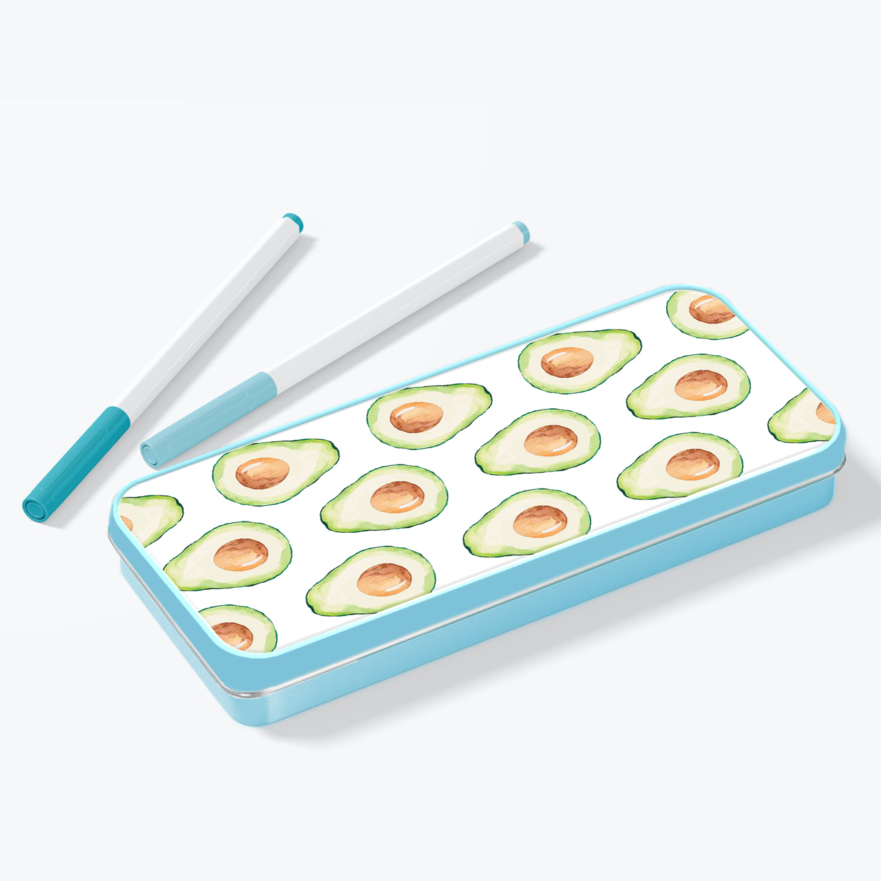 

Пенал школьный металлический Авокадо (Avocado) (34408-1504-1) Розовый