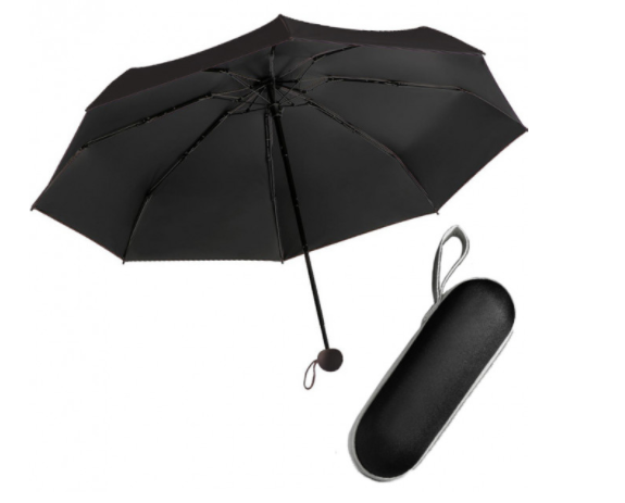 Карманный зонт в футляре капсула Top Top Umbrella Capsule M+ U1 Black
