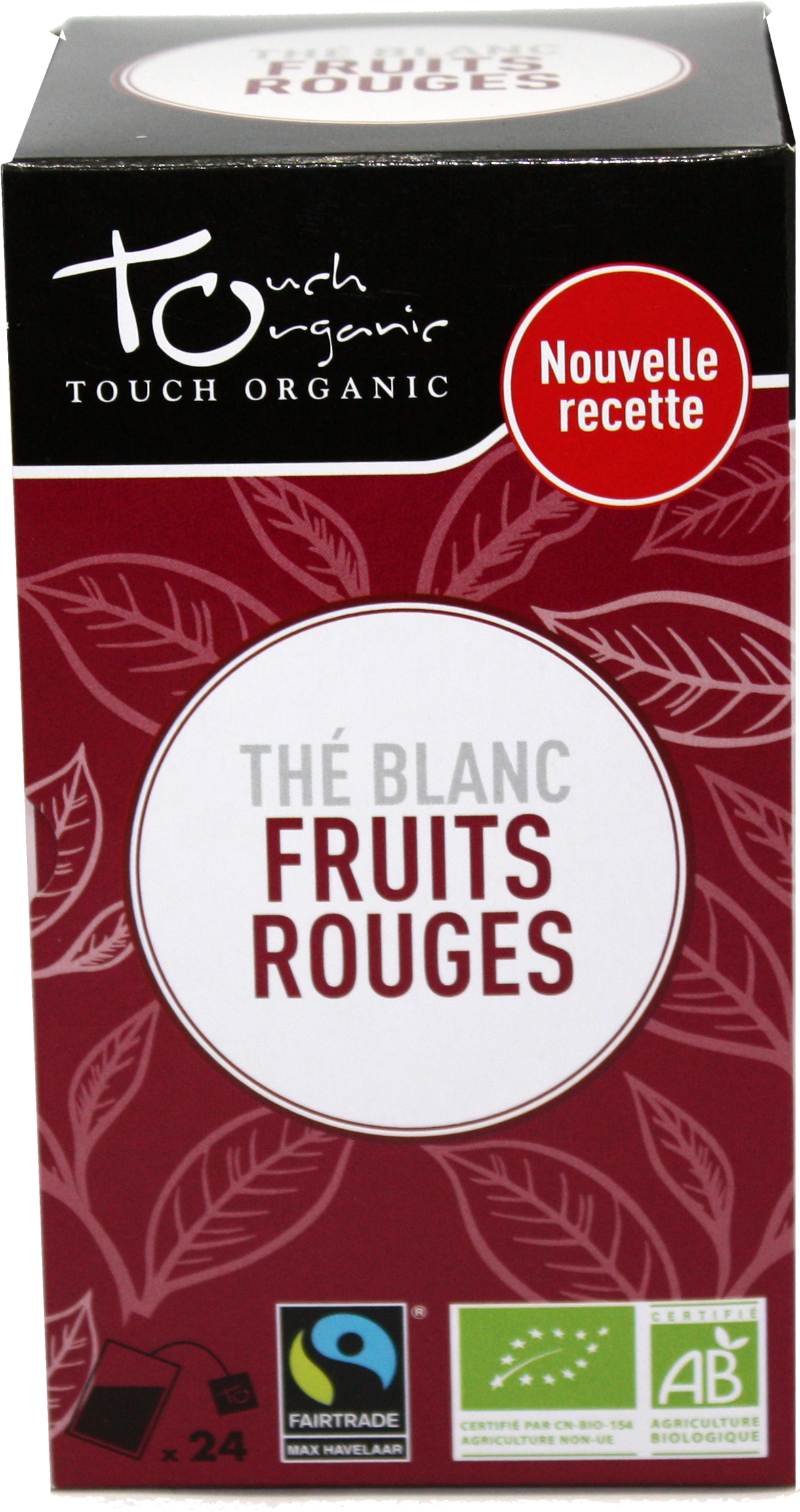 Акція на Чай білий Touch Organic з ароматом суміші ягід неферментований в пакетиках органічний 1.8 г х 24 шт (43.2 г) від Rozetka