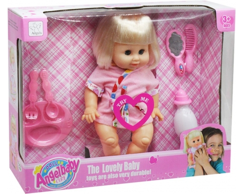 

Игровой набор с пупсом "Angel Baby" в розовом Toysi БЗЛ*SKU_150987*51