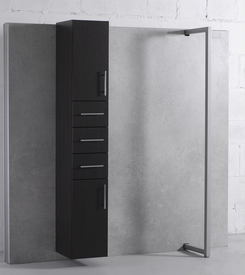 

Пенал Fancy Marble SC-2 подвесной левосторонний венге 30 см