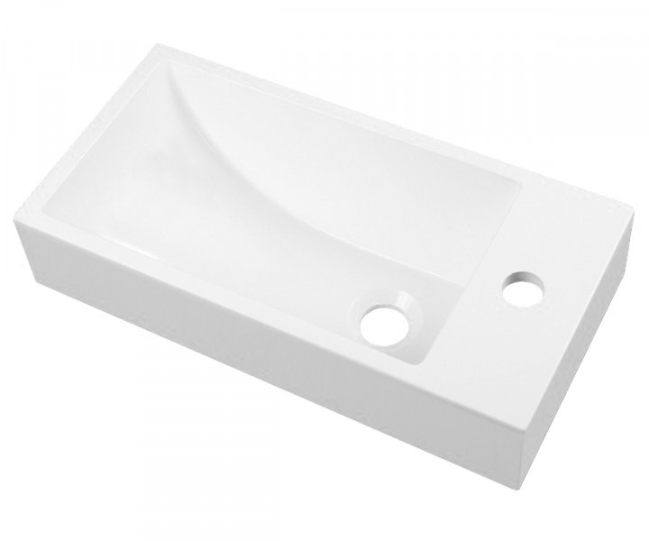

Умывальник для ванной комнаты FANCY MARBLE Martina 500 gray