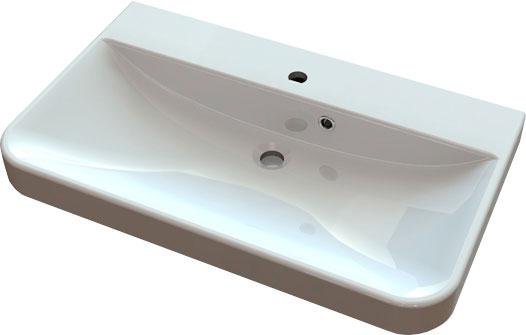 

Умывальник для ванной комнаты FANCY MARBLE Carla 800 sand