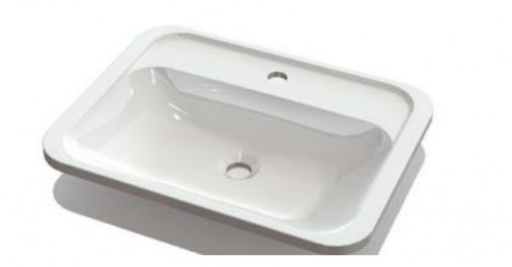 

Умывальник для ванной комнаты FANCY MARBLE Tiffany 550 gray