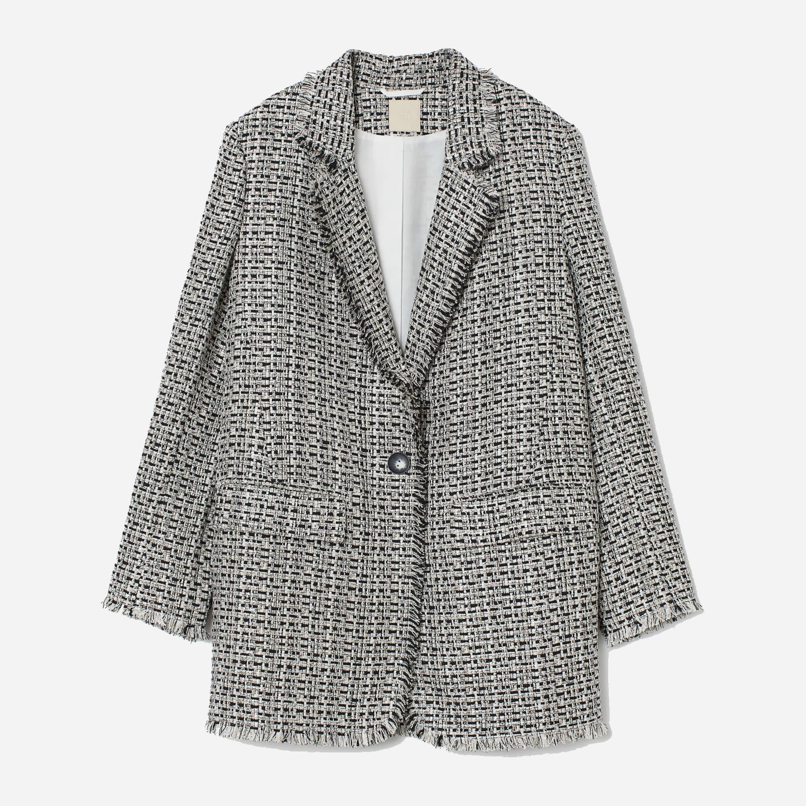 

Жакет H&M 8078311sdm 32 Черный с белым