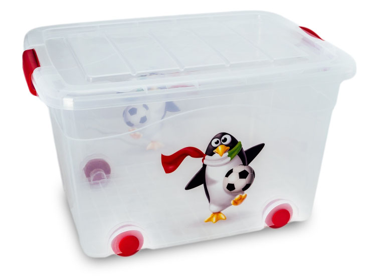 

Контейнер для хранения 40 л ROLLER BOX IML PENGUIN KON-PLAST