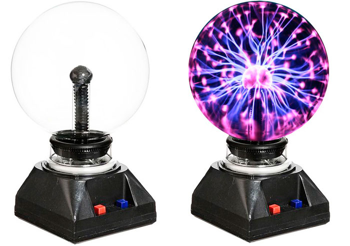 

Плазменный шар светильник молния Plasma ball 15 см TopTop (ide7019)