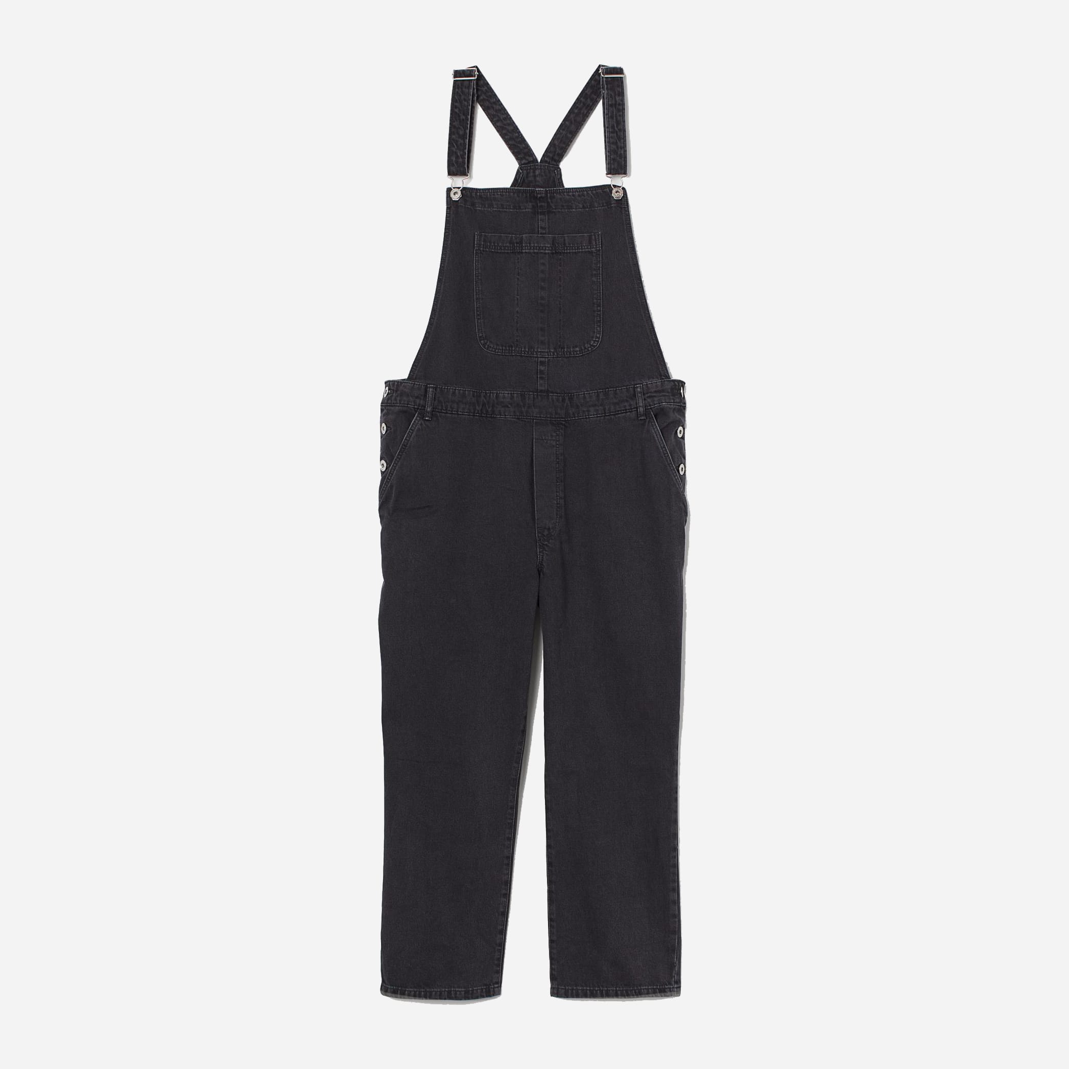 

Полукомбинезон джинсовый H&M 8702892sdm 3XL Темно-серый