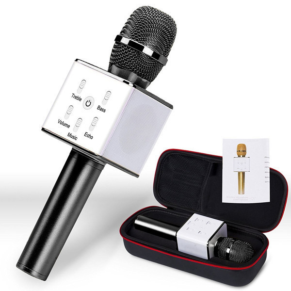 

Мікрофон Bluetooth мікро для караоке Magic Karaoke Q7 Чохол чорний (KOO_AVE001_38111411)