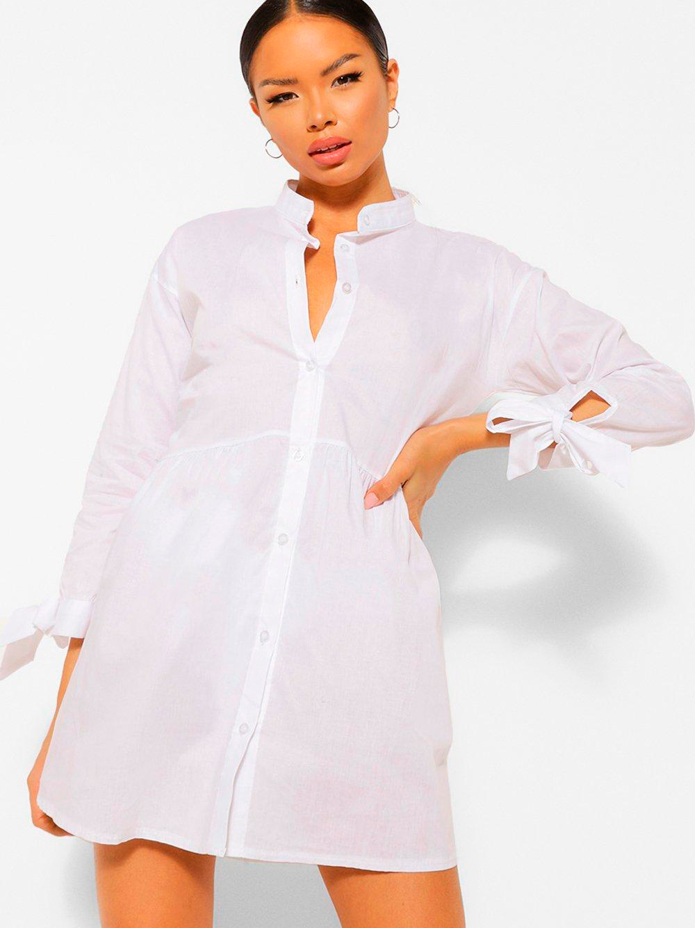 

Платье Boohoo bh05330062 36 Белое