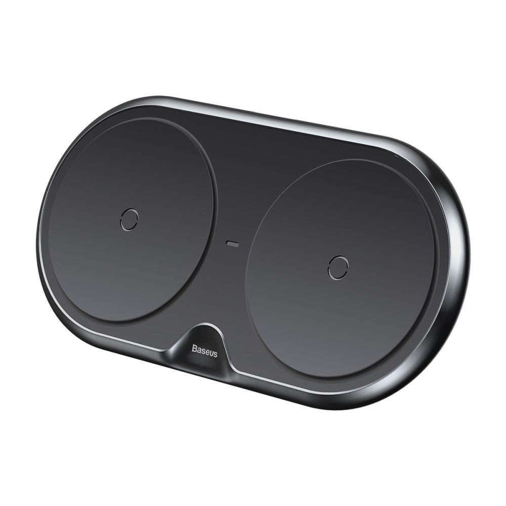 

Беспроводное зарядное устройство Baseus Dual 10W черный high copy