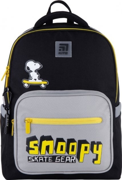 

Рюкзак Kite Education Peanuts Snoopy 770 г 38x27x13 см 14 л Черно-серый (SN21-770M-1)