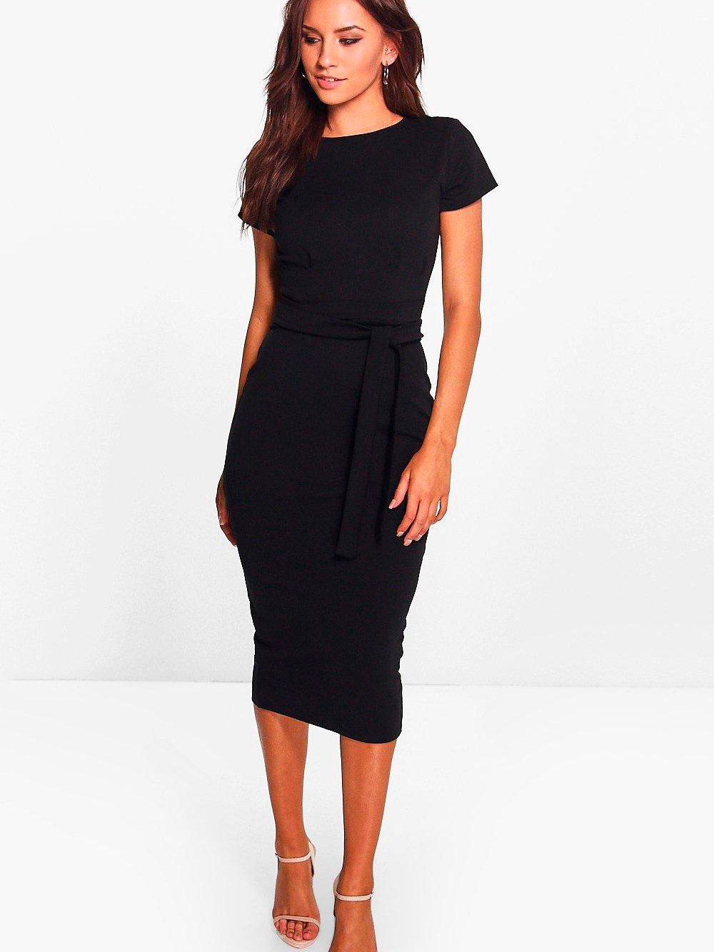 

Платье Boohoo bh05330133 40 Черное