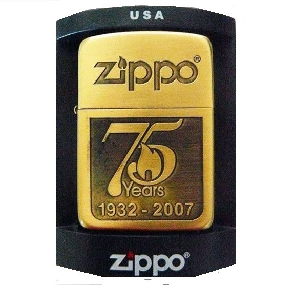 

Бензиновая зажигалка Zippo 75 Years (tr9367)