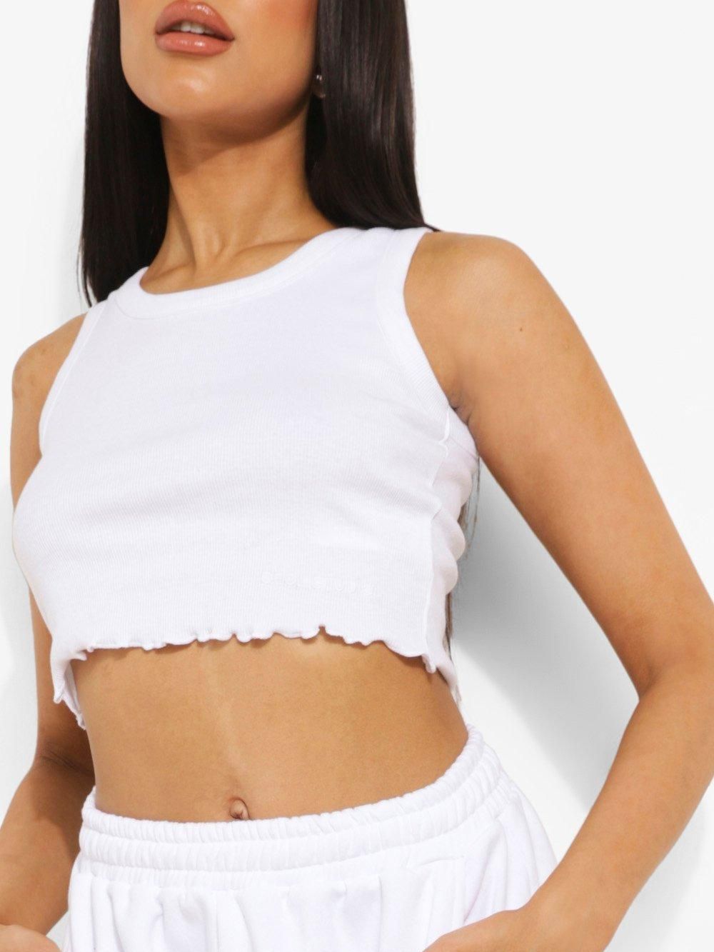 

Топ Boohoo bh06110128  Белый, Топ Boohoo bh06110128 38 Белый
