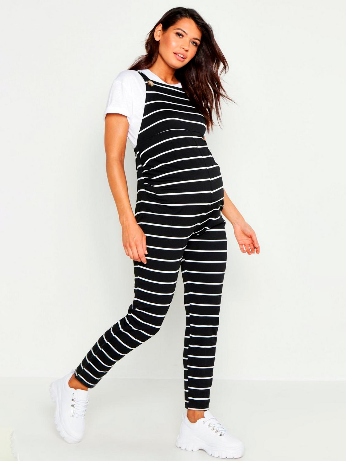 

Полукомбинезон для беременных Boohoo bh08110059 38 Черный